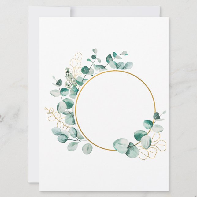 Single Leaf Card (Front)