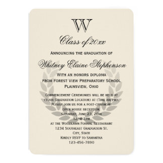 formal college graduation announcements