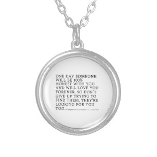 Single Love Valentines Day Galentines Friends Silver Plated Necklace