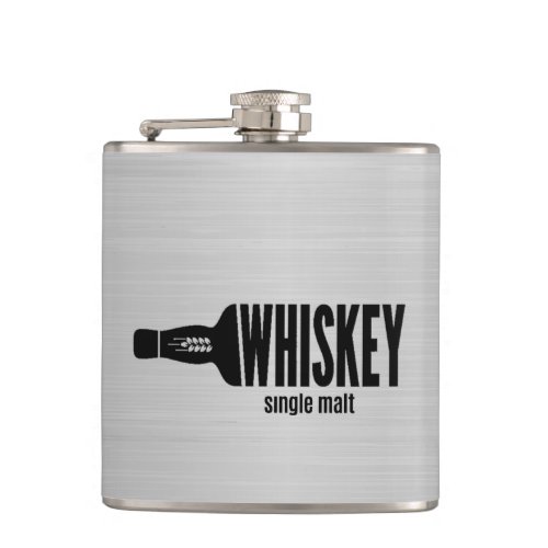 Single Malt Whiskey Fathers Day Flask