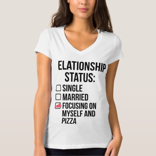 Single Married Taken Checkbox Gift Funny Single Pi T_Shirt