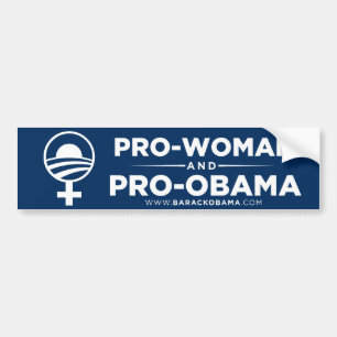 Single Moms for Obama Bumper Sticker