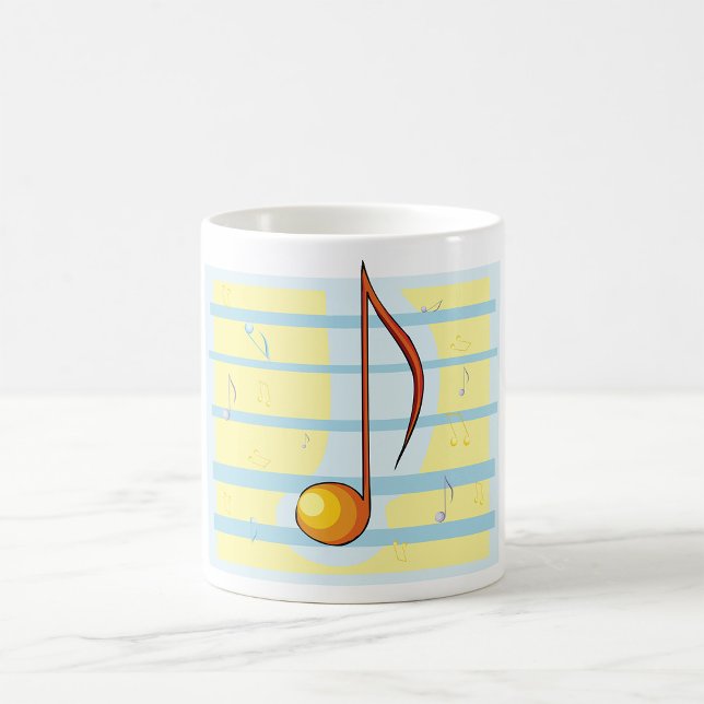 Single Musical Note Coffee Mug (Creator Uploaded)