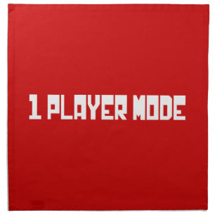 Single / One Player Mode Napkin