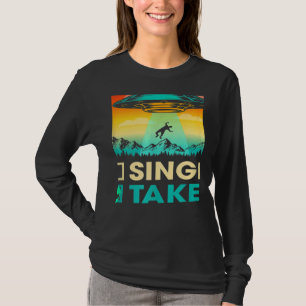 Single Or Taken Alien UFO Valentine's Day Men Wom T-Shirt