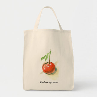Single Orange Organic Tote