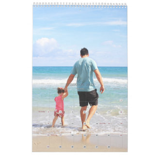 Single Page Photo Calendar