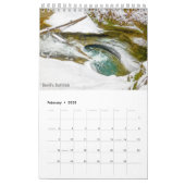 Single Page, Small Calendar - Hocking Hills 2016 (Feb 2025)