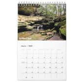 Single Page, Small Calendar - Hocking Hills 2016 (Mar 2025)