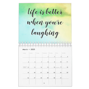 Single Page SmallCalendar, positive calendar
