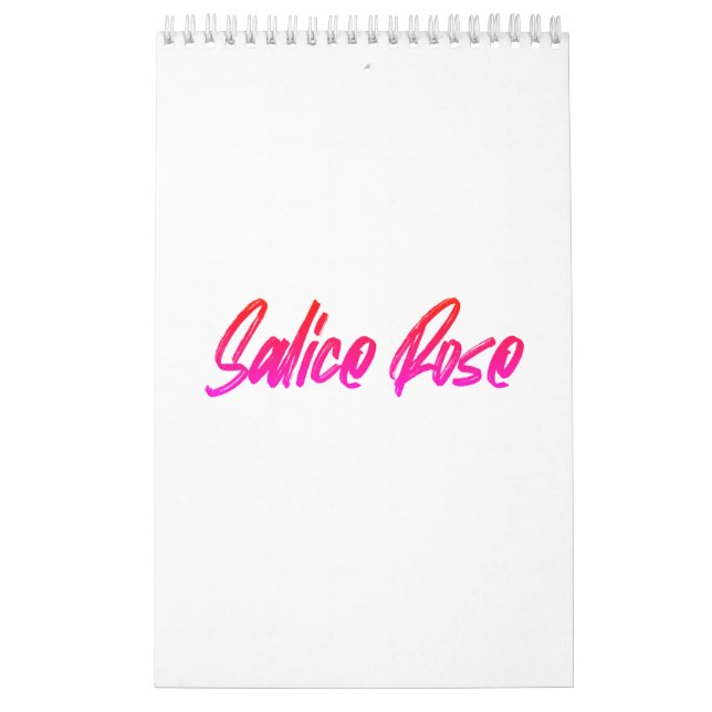 Single Page SmallCalendar, White Calendar (Cover)