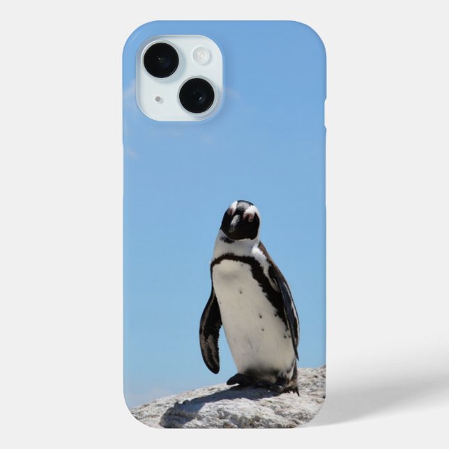 Single Penguin Case-Mate iPhone Case (Back)