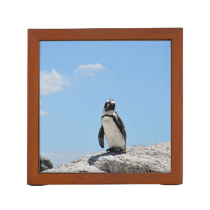 Single Penguin Desk Organizer