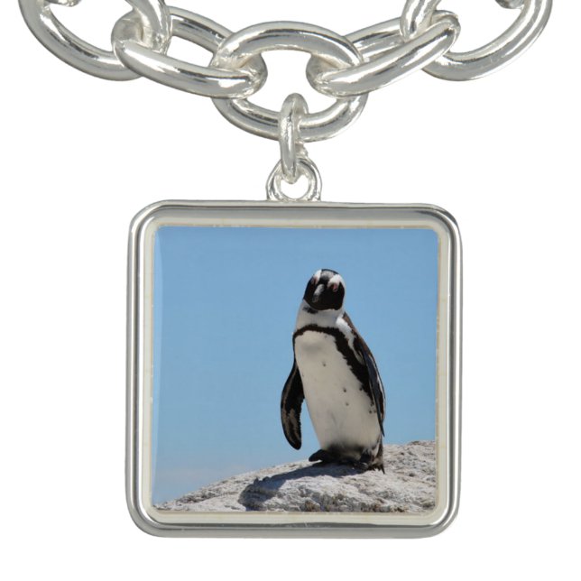 Single Penguin Photo Bracelet (Design)