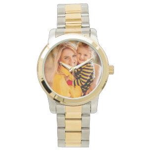 Single Photo Full Face Keepsake Watch