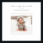 Single photo personalized print<br><div class="desc">Single photo personalized print. With space for a name and quote.</div>