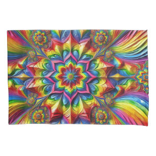 Single Pillowcase with LGBTQ Colors