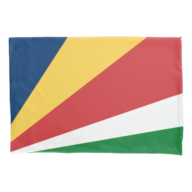 Single Pillowcase with Seychelles Colors (Front)