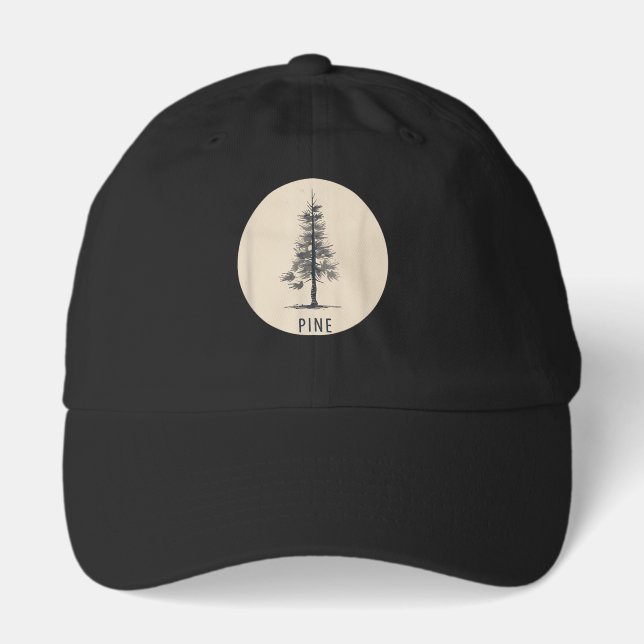 Single Pine Tree Outfit Hat (Front)