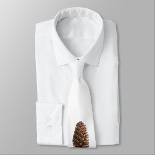 Single pinecone tie