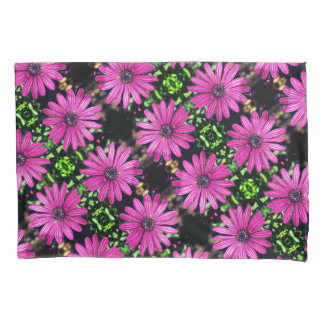 Single Purple African Daisy Flower Pattern Pillow Case