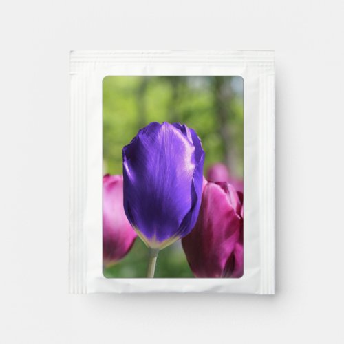 Single Purple Tulip Tea Bag Drink Mix