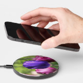 Single Purple Tulip Wireless Charger (Hand)