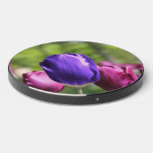 Single Purple Tulip Wireless Charger (Front 2)