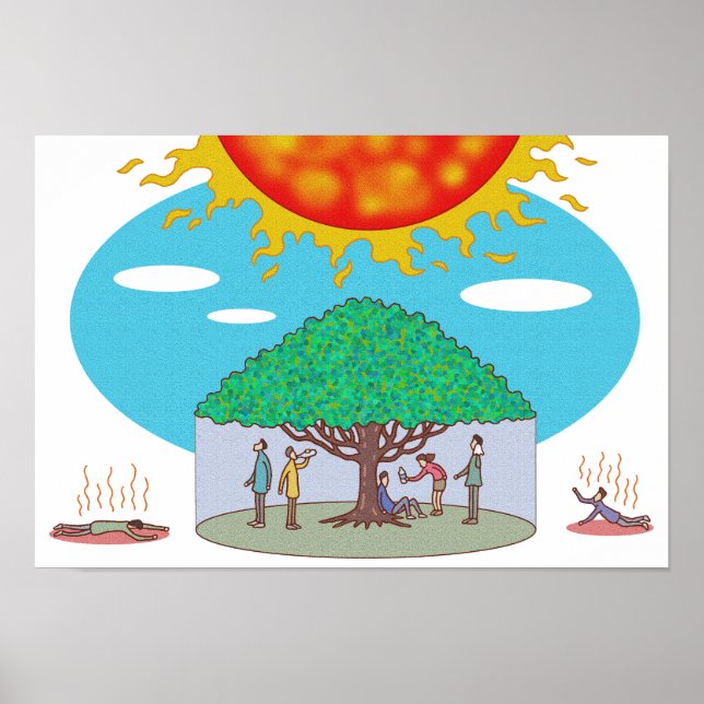Single ray of shade that sustains life. poster (Front)