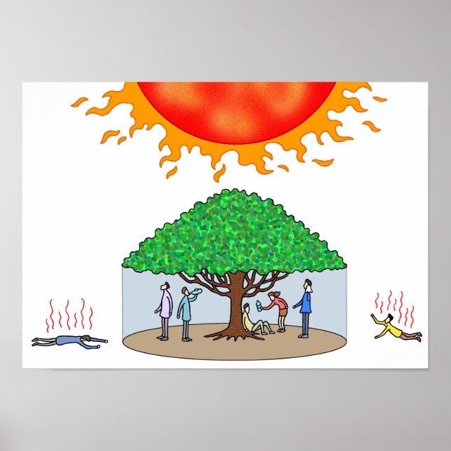Single ray of shade that sustains life. poster (Front)