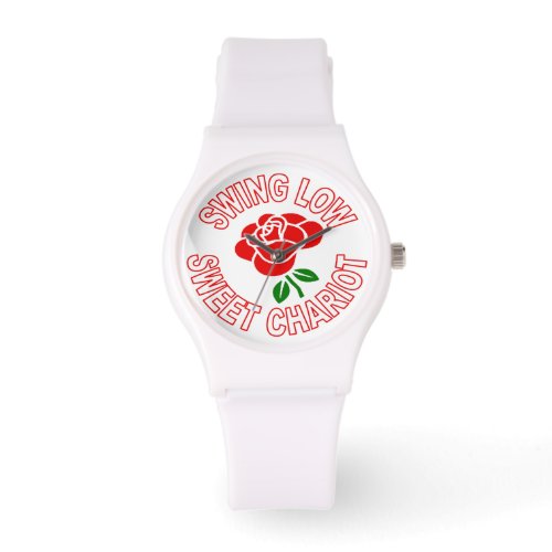 Single Red Rose and Sweet Chariot Anthem Watch