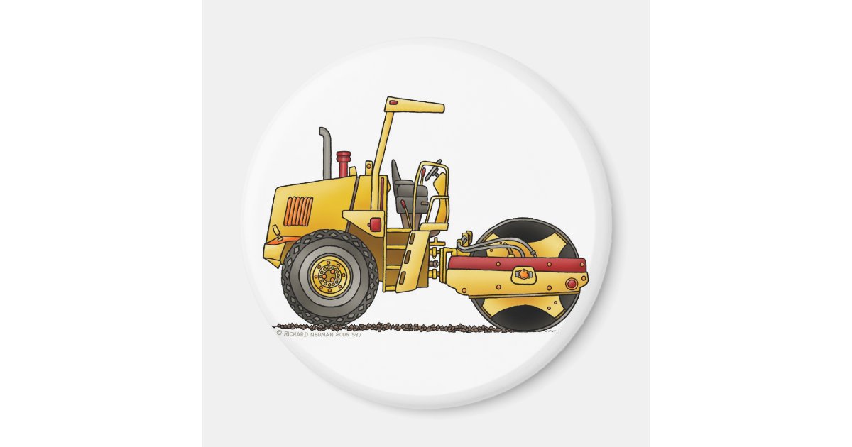 Single Roller Compactor Construction Zazzle