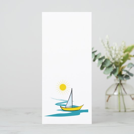 Single sailboat (Standing Front)