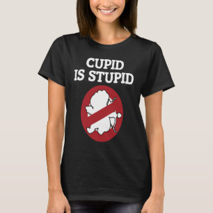 Single Saying Flirting Keine Liebe Amor Speed Dati T-Shirt