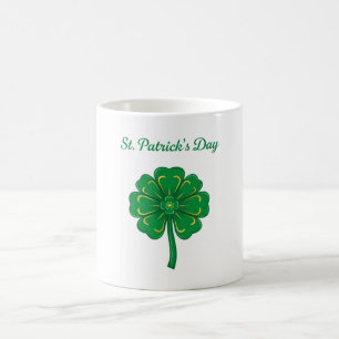 Single Shamrock Coffee Mug