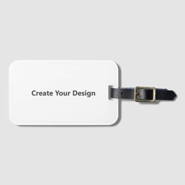 Single-sided w/ Card Slot-luggage tag (Front Horizontal)