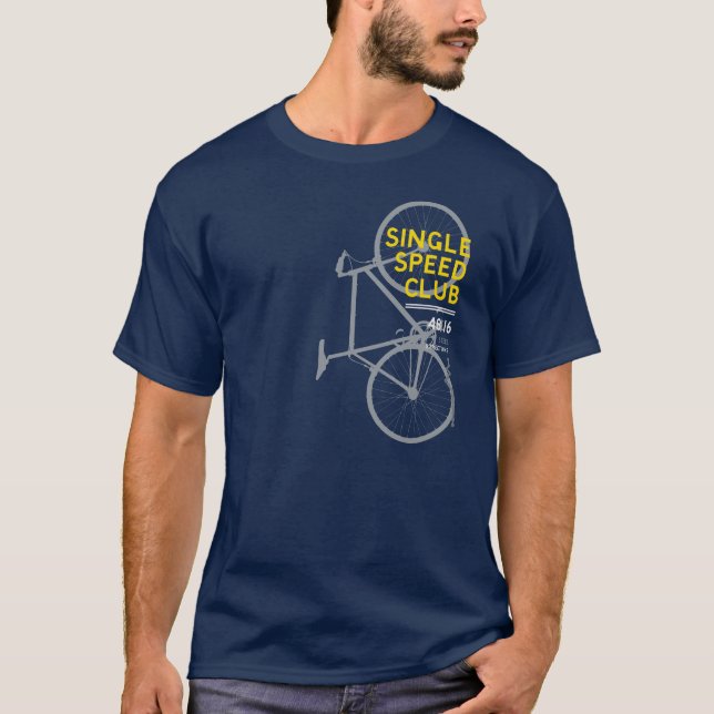 Single Speed Bike T Shirt (Front)