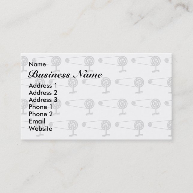 Single speed, track bikes, BMX, fixed gear bike Business Card (Front)