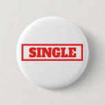 Single Stamp Pinback Button