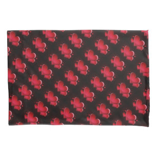 Single Standard Size Pillowcase/Hearts Pillow Case