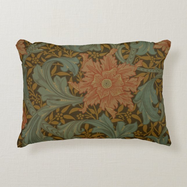 'Single Stem' wallpaper design Accent Pillow (Front)