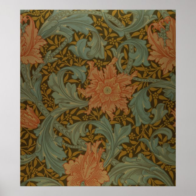 'Single Stem' wallpaper design Poster (Front)