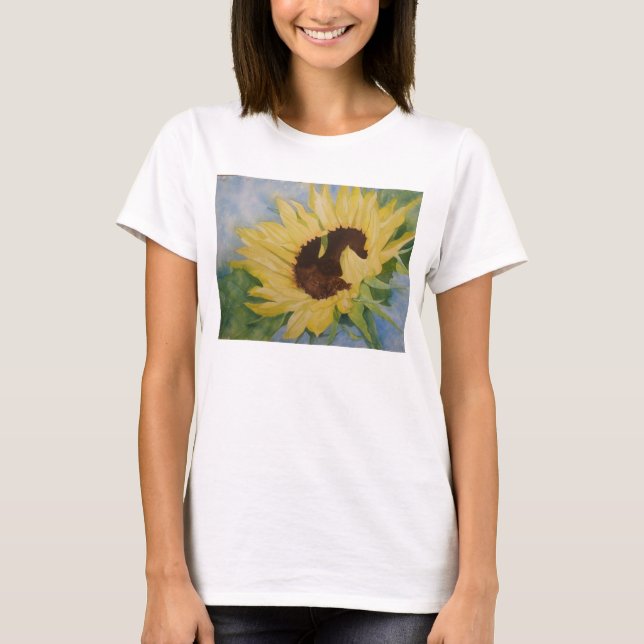 single sunflower T-Shirt (Front)