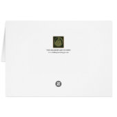 Single Tudor Rose Cards (Back Horizontal)