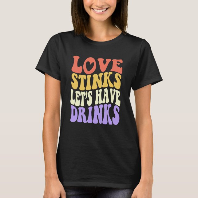Single Valentines Day Women T-Shirt (Front)