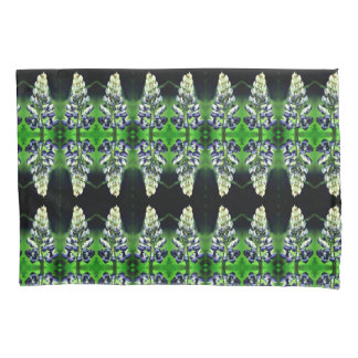 Single Wild Purple Lupine Flower Pattern Pillow Case