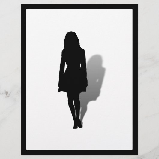 Single Woman Silhouette (Front)