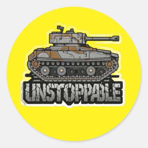 single word unstoppable sticker