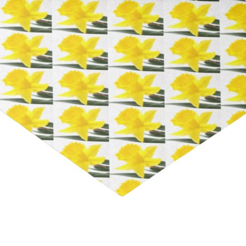 Single Yellow Narcissus Daffodil Tissue Paper