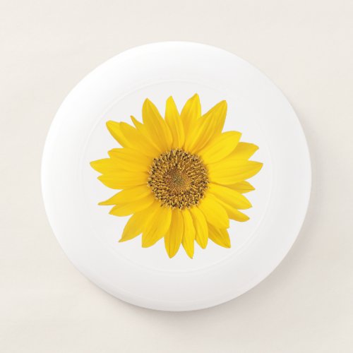 Single Yellow Sunflower Wham_O Frisbee